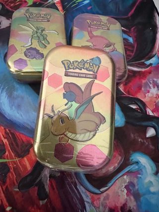 Latas Pokémon 151 ingles