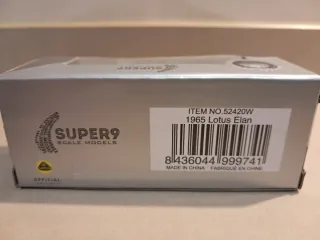 Coche de juguete Lotus 1:60