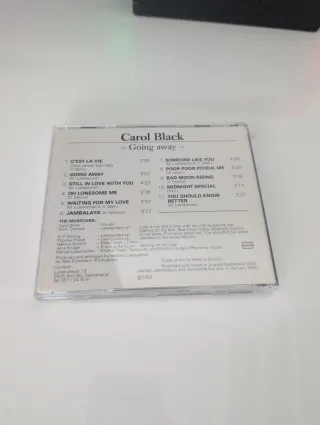 CD Carol Black - Going Away