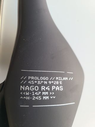Prologo Nago R4 PAS Sillín Negro