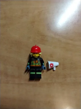 Lego Serie 19 Fire Fighter Original