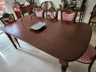 Mesa comedor madera maciza 200x100