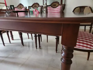 Mesa comedor madera maciza 200x100