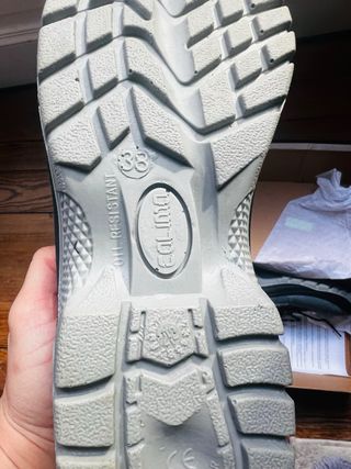 Zapatos de Seguridad Mujer Negro/Gris