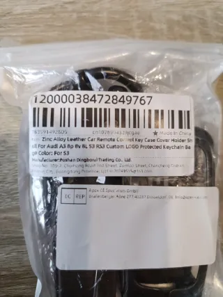 Funda Llave Audi S3 + Llavero