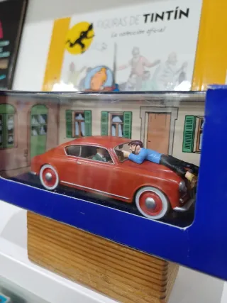Coche Tintín Lancia Aurelia Escala 1/43 Haddock