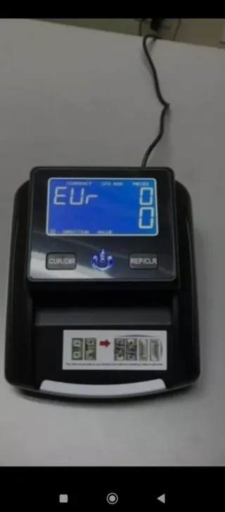 Detector de Billetes Falsos