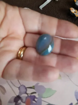 Agata Azzurra Pietra Dura Naturale