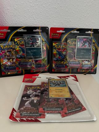 Lote 3 Blisters Pokémon TCG