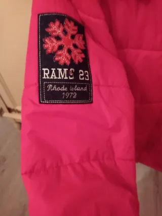 Chaqueta acolchada Reno Jeans roja Talla XL , RAMS