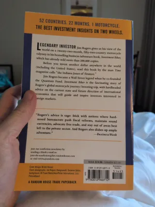 Investment Biker Around the World with Jim Rogers
