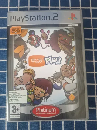 PS2 EYETOY PLAY ORIGINAL COMPLETO
