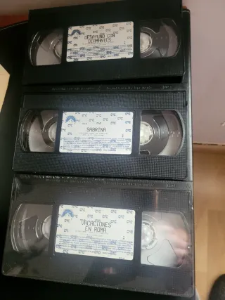 Pack 3 Películas Audrey Hepburn VHS