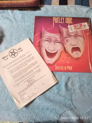 Vinilo Mötley Crüe Theatre of Pain 1985