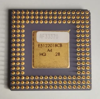 Processor Intel 486 DX4 100 3v