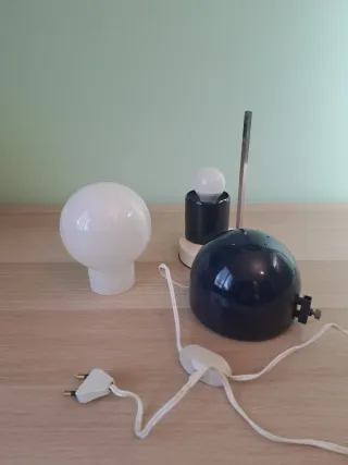 Lampada da tavolo Space Age vintage