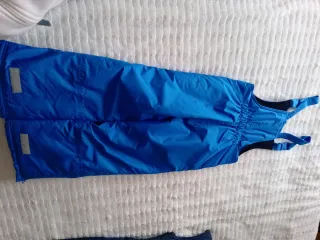 Mono de nieve azul 110-116cm