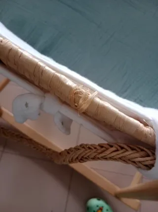 Moisés Cuna Mecedora Mimbre