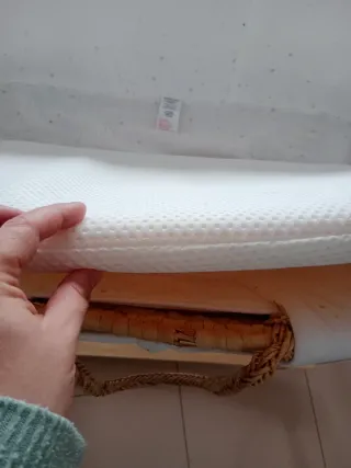 Moisés Cuna Mecedora Mimbre