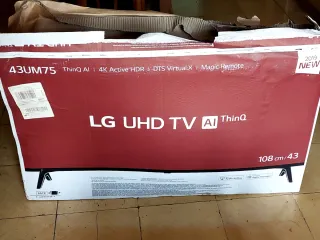 TV LG 43 Golpe Pantalla
