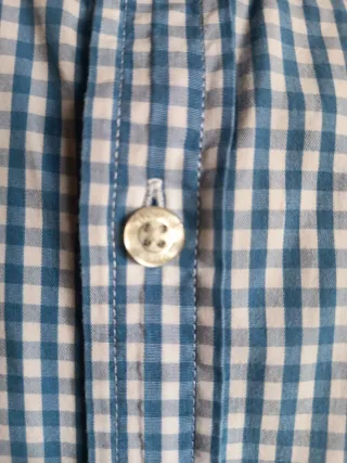 Camisa cuadros azul y blanco Vineyard Vines