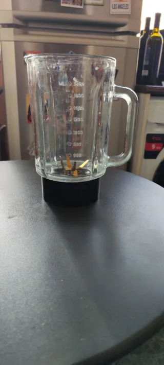 Batidora UFESA Opal Black Vaso Cristal