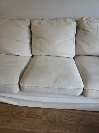 Sofá Ektorp 3 plazas Ikea Beige