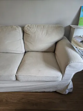 Sofá Ektorp 3 plazas Ikea Beige