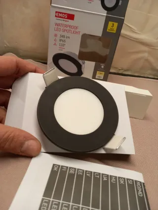 Faretti LED da incasso EMOS IP65