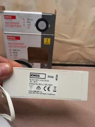 Faretti LED da incasso EMOS IP65