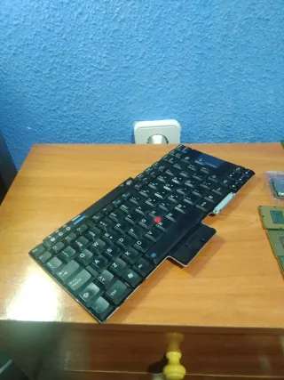 Teclado portátil Lenovo negro