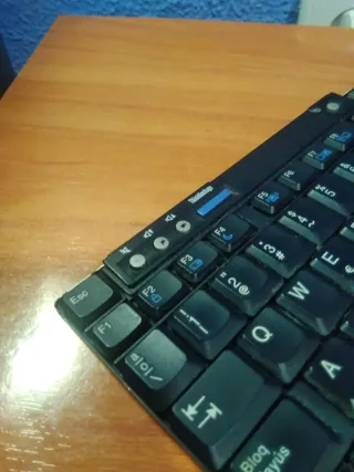 Teclado portátil Lenovo negro