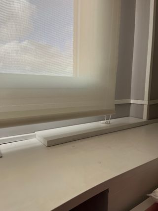 Escritorio de madera blanco