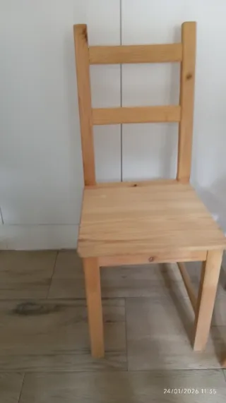 4 Sillas Ikea IVAR Madera