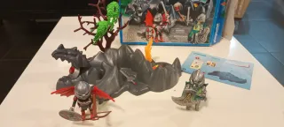 Playmobil 4147 Roca Dragón Caballeros