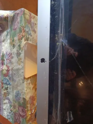 Mac Apple Argento Schermo Rotto