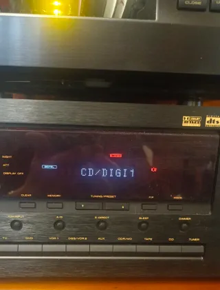 Reproductor CD Pioneer + Receptor Marantz Negro AV