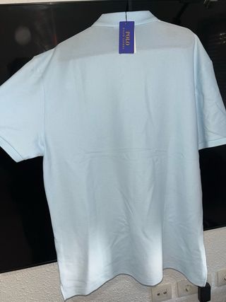 Polo Ralph Lauren azul claro XL