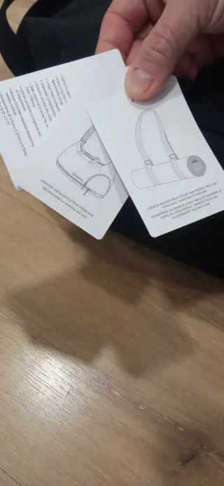 Bolsa Deporte Lululemon Negra Yoga