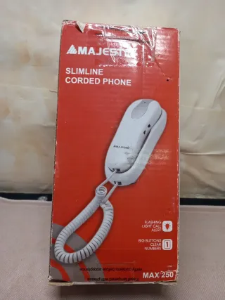 Telefono Majestic Slimline Corded Phone