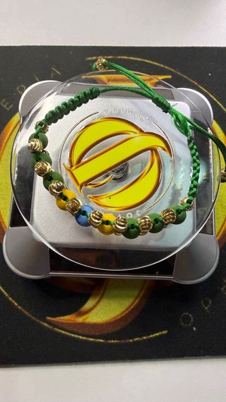 Pulsera Oro Laminado Selección Brasileña