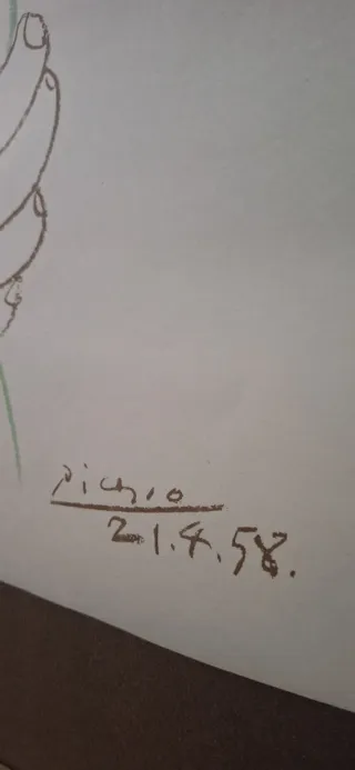 Cuadro Ramo de Flores Picasso 21.4.58