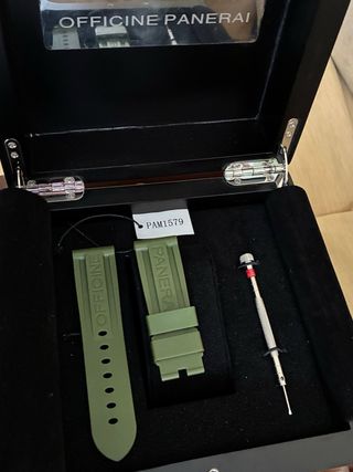 Cinturino Panerai Verde