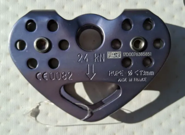 Lote Polea Doble Vía y Asegurador Descenso