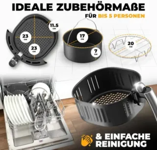 Freidora de Aire 5L Stillstern