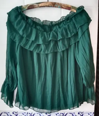 Blusa fluida Zara a estrenar