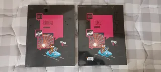 5 libros 4DBH (Ingelesa, Bio-Geo, Fisika-Kimika)