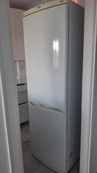 Nevera LG Blanca No frost 60x180 cm.