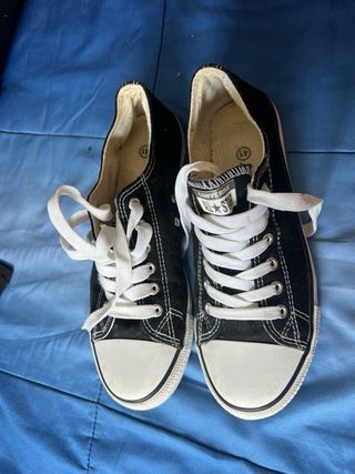 Converse Negras Talla 41