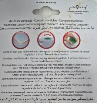 Mandolina Molinex Compacta